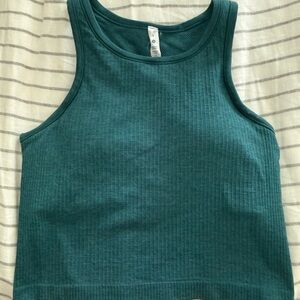 Ebb to Street Cropped Racerback Tank Top
